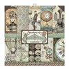 Paper pad 30.5x30.5cm Voyages Fantastiques p/10vel