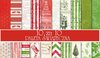 Paper pad kerst palet 30.5x30.5cm p/10vel