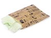 Zakken bruin newspaper 21.6x28cm p/25st krant