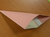 Zakken rood ruit print 195x185x265cm p/25st karton snoepzak