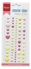 Parels roze Enamel dots Baby pink p/set 