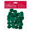 Pompoms DIY ketting p/30st groen