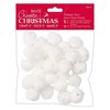 Pompoms DIY ketting p/30st wit