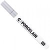 Porcelein marker zilver 2mm p/st