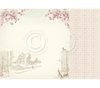 Scrappapier Cherry blossom Lane huis 30.5x30.5cm p/vel