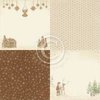 Scrappapier Christmas Wishes Gingerbread Land 30.5x30.5cm p/vel