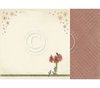 Scrappapier Christmas Wishes Happy Holidays 30.5x30.5cm p/vel