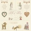 Scrappapier Christmas Wishes Images from the past 30.5x30.5cm p/vel