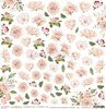 Plaatjes FLOWERS XIX 30.5x30.5cm p/vel