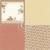 Scrappapier Four Seasons of Fairies collection Autumn fairies 4 vakken 30.5x30.5cm p/vel