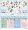 Scrappapier Garden of Delights Cards1 30.5x30.5cm p/vel