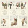 Scrappapier Greetings from the North Pole Images from the past 30.5x30.5cm p/vel