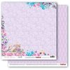 Scrappapier sweet home  Lovely living naaimachine 30.5x30.5cm p/vel 