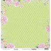 Scrappapier in bloom spring notes bloemen 30.5x30.5cm p/vel