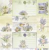 Decorative cards Lavender bliss 30.5x30.5cm p/vel