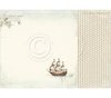 Scrappapier Legends of the Sea Schip 30.5x30.5cm p/vel