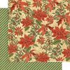 Scrappapier Winter Wonderland Pretty Poinsettia 30.5x30.5cm p/vel