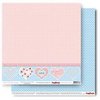 Scrappapier You and me Hearts &amp; love letters 30.5x30.5cm p/vel