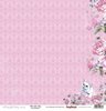 Scrappapier 30.5x30.5cm p/st A furry little story Well hello Kitty! poes