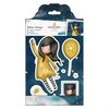 Rubber stamp Fly Away With Me p/st