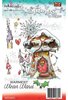 Stamp rubber Winter Wishes 11x16cm p/st