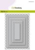 Stans Big Nesting rechthoeken scalop XL open Card 15x16cm p/st