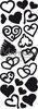 Stans Punch die Sweet Hearts 230x87mm p/st Craftables 