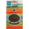 Stans Scallop schelp openstaand 8x14cm p/st Craftables 