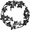 Stans hedera cirkel p/st Craftables 