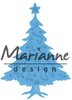 Stans Creatable Tiny`s Kerstboom versierd p/st