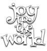 Stans creative Joy to the world 5.58x5.33cm p/st