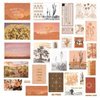 Ephemera cardstock Golden desert 2 p/30st  