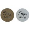 Stickers stay safe p/20st kraft 35mm 
