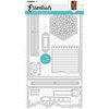 Stans Embossing Stencil Journal Essentials nr.342 