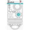 Stans embossing stencil journal essentials nr.341
