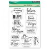 Clear Stamp just believe A5