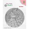Clear stamp Mandala - Pauw p/st
