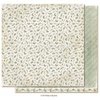 Scrappapier Traditional Christmas holly and pine 30.5x30.5cm p/vel