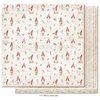 Scrappapier Traditional Christmas Merry and bright 30.5x30.5cm p/vel