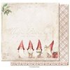 Scrappapier Traditional Christmas Santas Elves 30.5x30.5cm p/vel