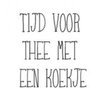 Stamp thee met een koekje 20x20mm p/st rubber unmounted