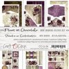 Junk Journal Plum in Chocolate 15x30.5 p/6vel