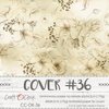 Kaft voor project 36 specially coated paper 60x24,2cm bruin