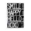 Clear stamp Block Words Hello