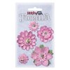 Bloemen Roze assorti 2-5cm p/5st
