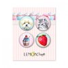 Embellishments Something sweet 2.5 cm p/4st