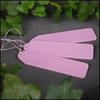Labels lila 10x3cm p/3st houten 