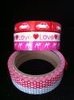 Tape pvc 15mm p/4st diverse kleuren/motieven
