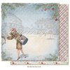 Scrappapier Christmas season Mail the postcards 30.5x30.5cm p/vel