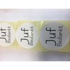 Stickers bedankt juf 44mm p/20st wit